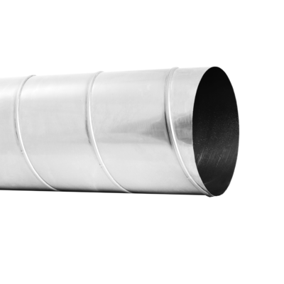 Stainless steel round spiral ducts SPR-K
