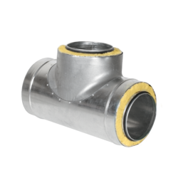 Pre-insulated tee-pieces with 10 mm insulation TPCLI